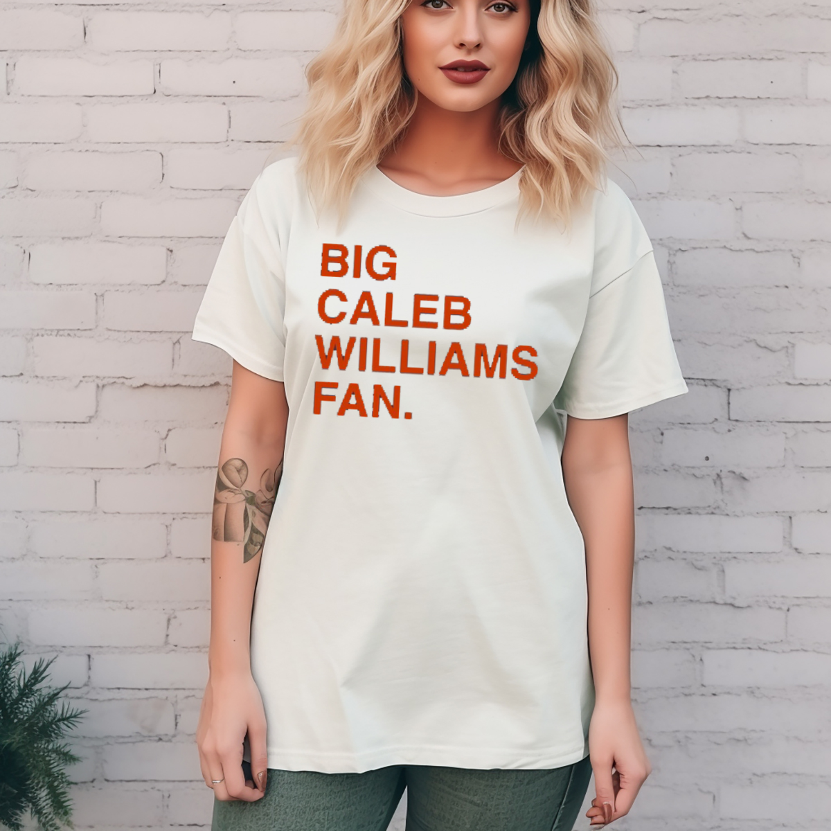 Big Caleb Williams Fan Shirt Big Caleb Williams Fan Shirt