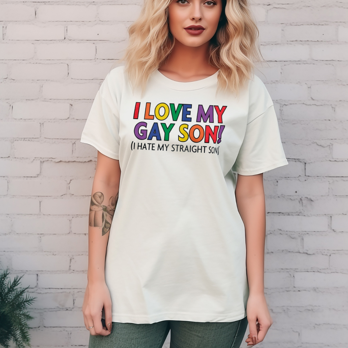 I Love My Gay Son I Hate My Straight Son Shirt I Love My Gay Son I Hate My Straight Son Shirt
