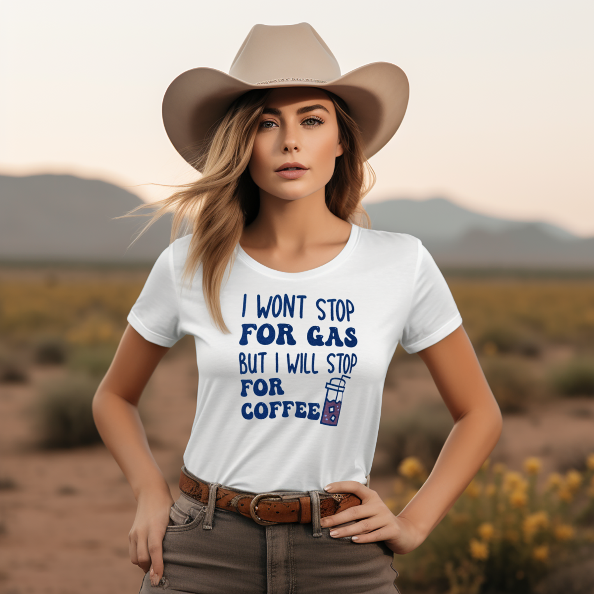 I Wont Stop For Gas But I Will Stop For Coffee Shirt I Wont Stop For Gas But I Will Stop For Coffee Shirt