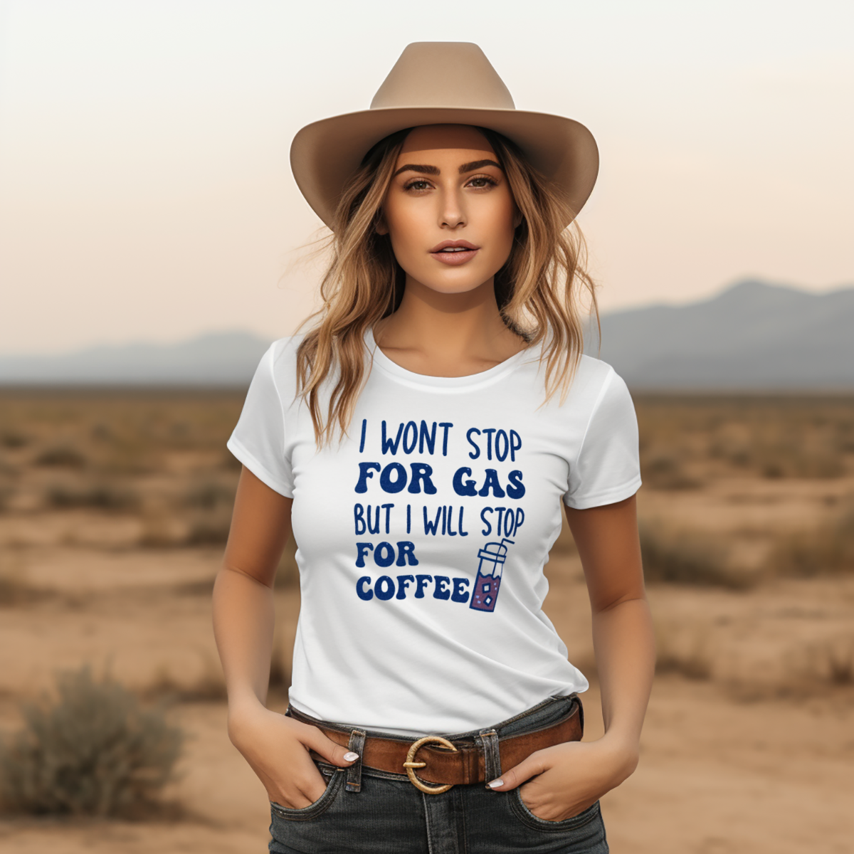 I Wont Stop For Gas But I Will Stop For Coffee Shirt I Wont Stop For Gas But I Will Stop For Coffee Shirt