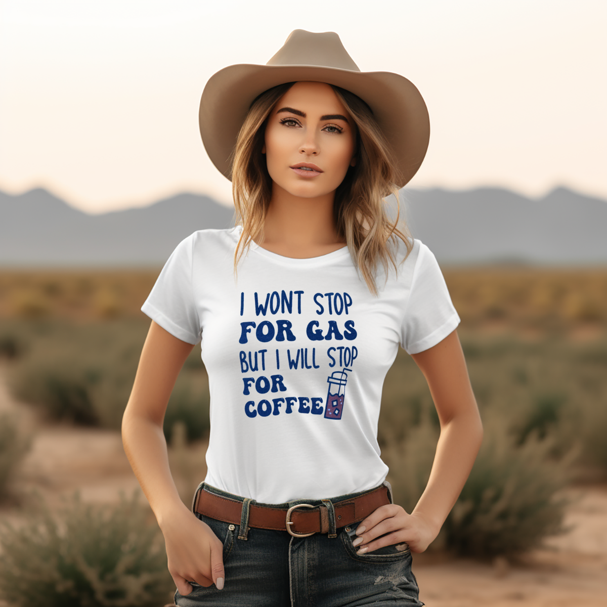 I Wont Stop For Gas But I Will Stop For Coffee Shirt I Wont Stop For Gas But I Will Stop For Coffee Shirt