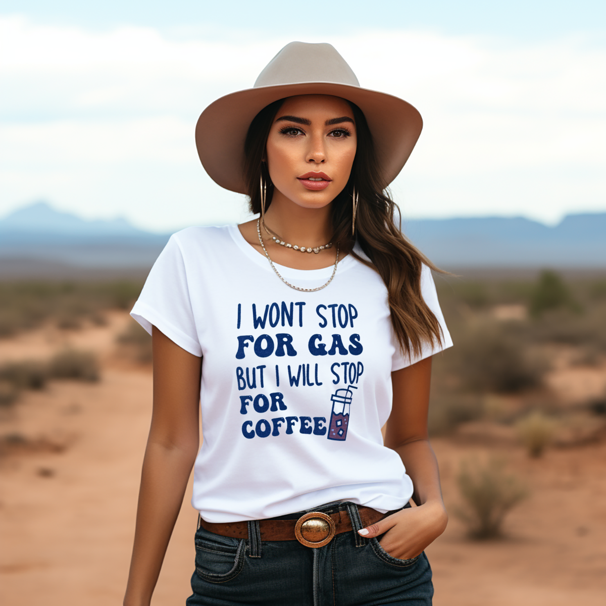 I Wont Stop For Gas But I Will Stop For Coffee Shirt I Wont Stop For Gas But I Will Stop For Coffee Shirt