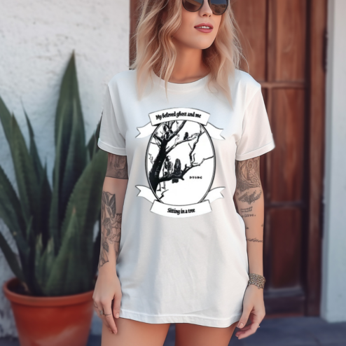 My Beloved Ghost And Me Sitting In A Tree Shirt