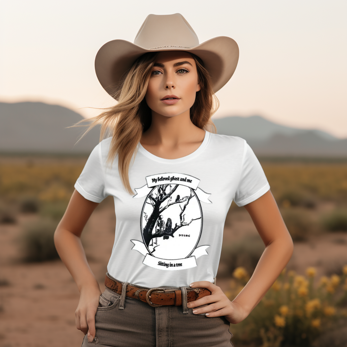 My Beloved Ghost And Me Sitting In A Tree Shirt My Beloved Ghost And Me Sitting In A Tree Shirt