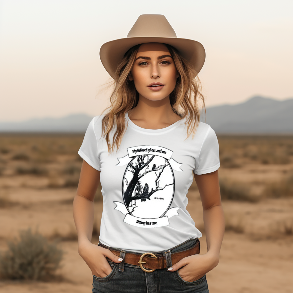 My Beloved Ghost And Me Sitting In A Tree Shirt My Beloved Ghost And Me Sitting In A Tree Shirt