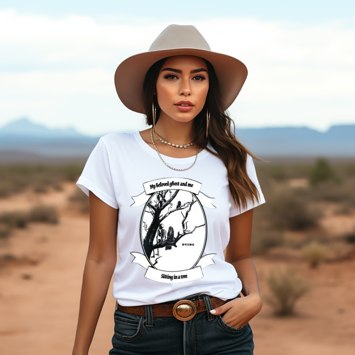My Beloved Ghost And Me Sitting In A Tree Shirt My Beloved Ghost And Me Sitting In A Tree Shirt