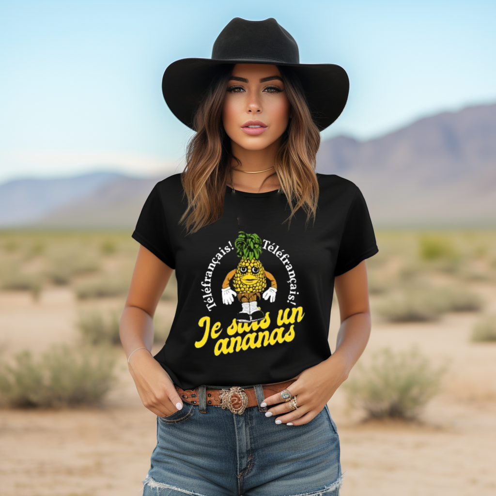 TVO Telefrancais Je Suis Ananas Shirt TVO Telefrancais Je Suis Ananas Shirt