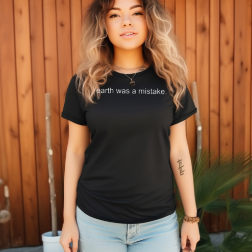 Bimbolina Earth Was A Mistake Shirt