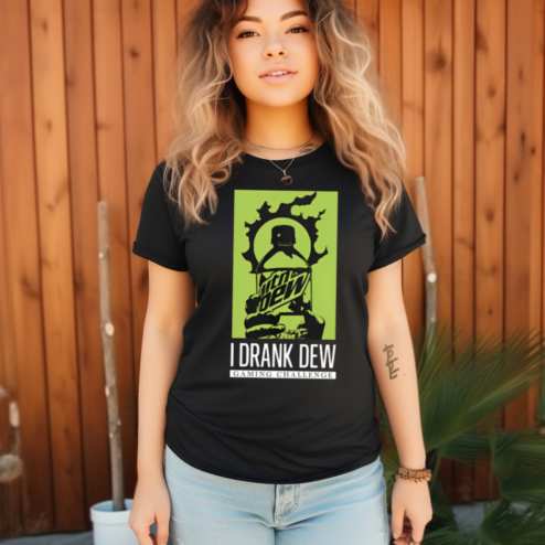 I Drank Dew Gaming Challenge Shirt