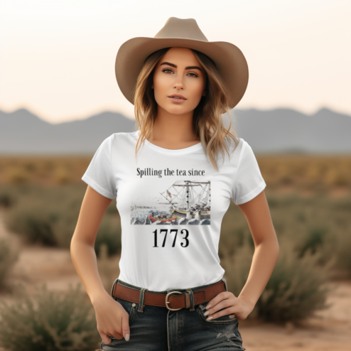 4th Of July Spilling The Tea Since 1773 Shirt
