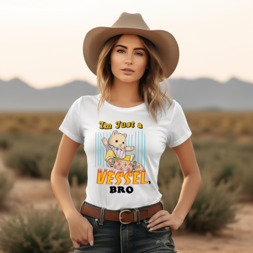 I Am Just A Vessel Bro Shirt