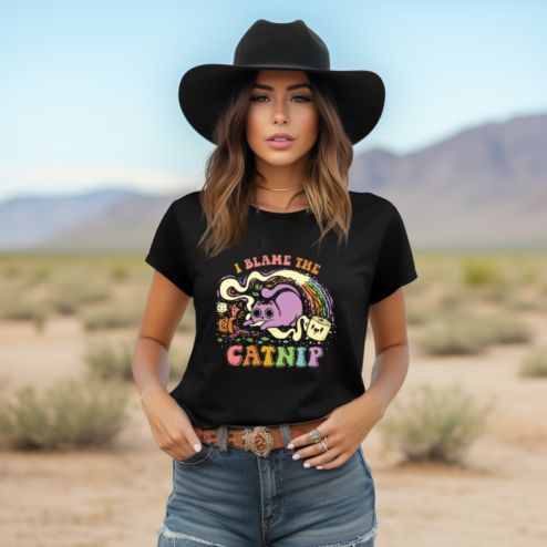 Cat I Blame The Catnip Shirt