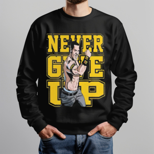 John Cena Never Give Up Shirt