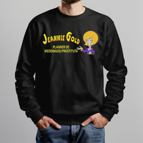 Jeannie Gold Planner De Weddingos Prostituta Shirt