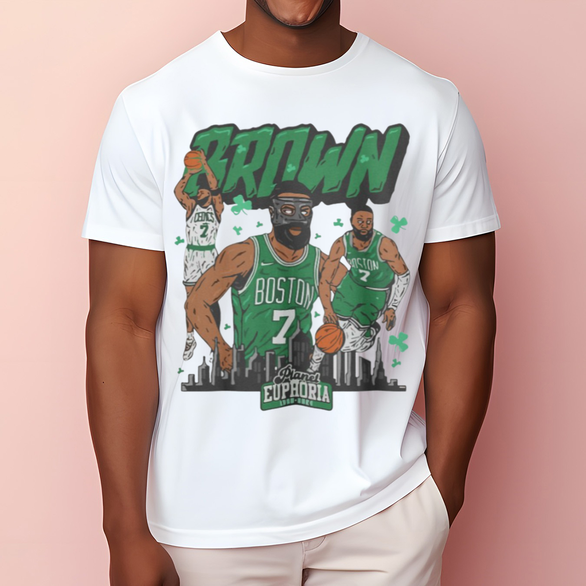 Planet Euphoria Jaylen Brown Boston Celtics Shirt