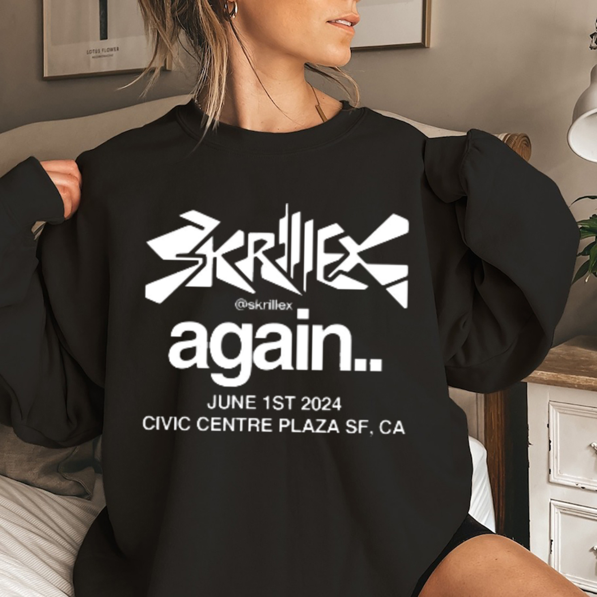 Skrillex Again June 1St 2024 Civic Centre Plaza SF CA Shirt