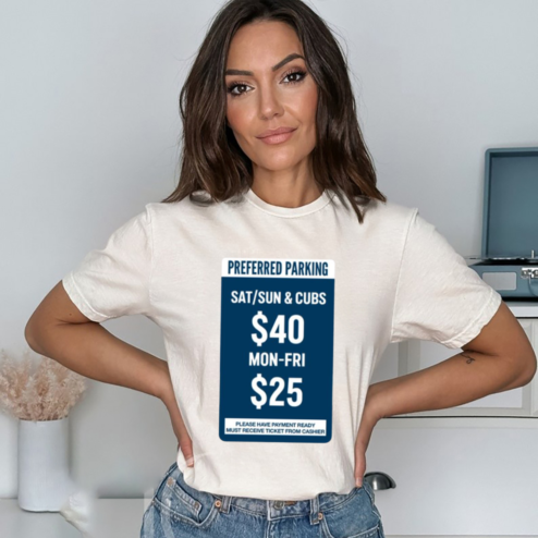 Preferred Parking Sat Sun And Cubs Shirt