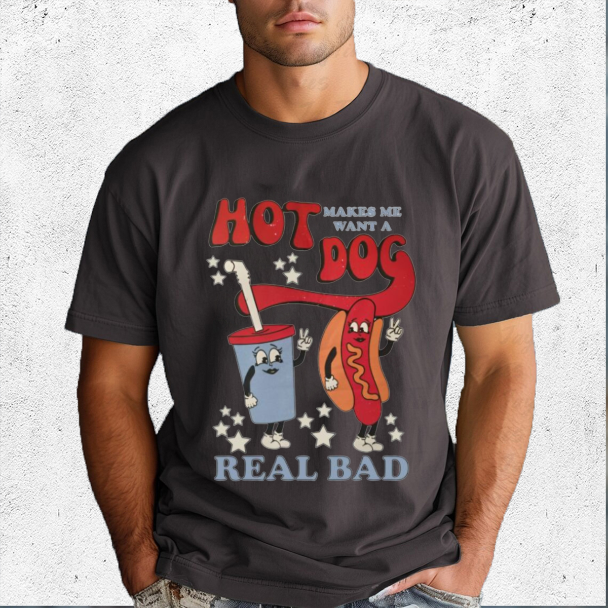 Make Me Want A Hot Dog Real Bad Shirt • Picturestees Clothing LLC