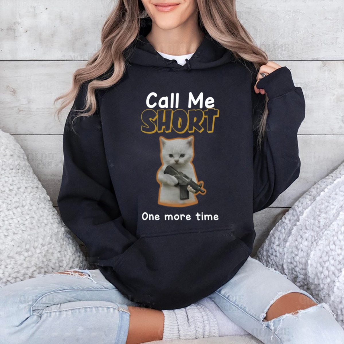 Cat Call Me Short One More Time Shirt