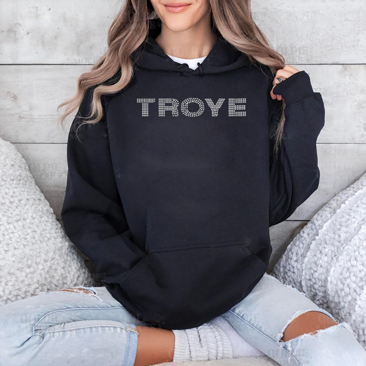 Troye Rhinestone Shirt