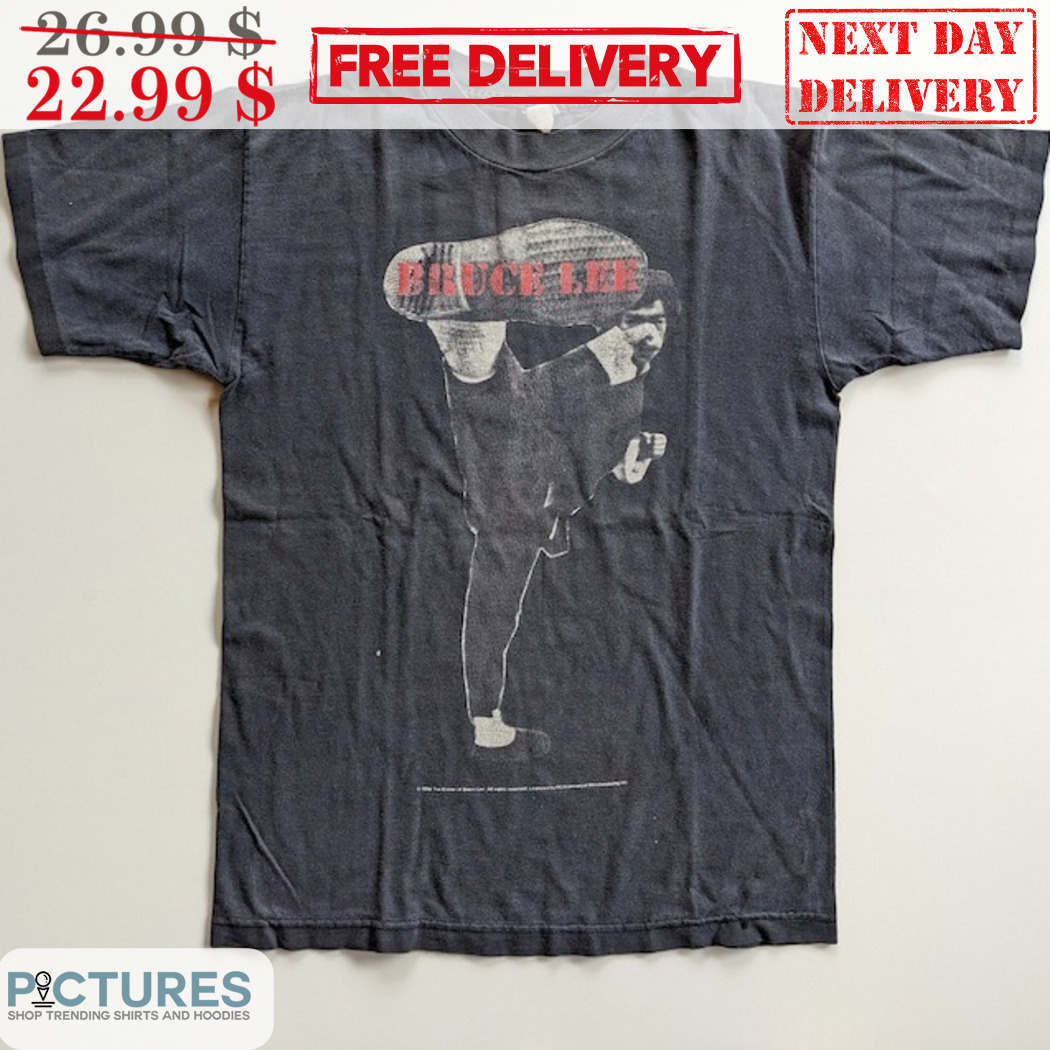 Mosquitohead Bruce Lee Kick Vintage Shirt