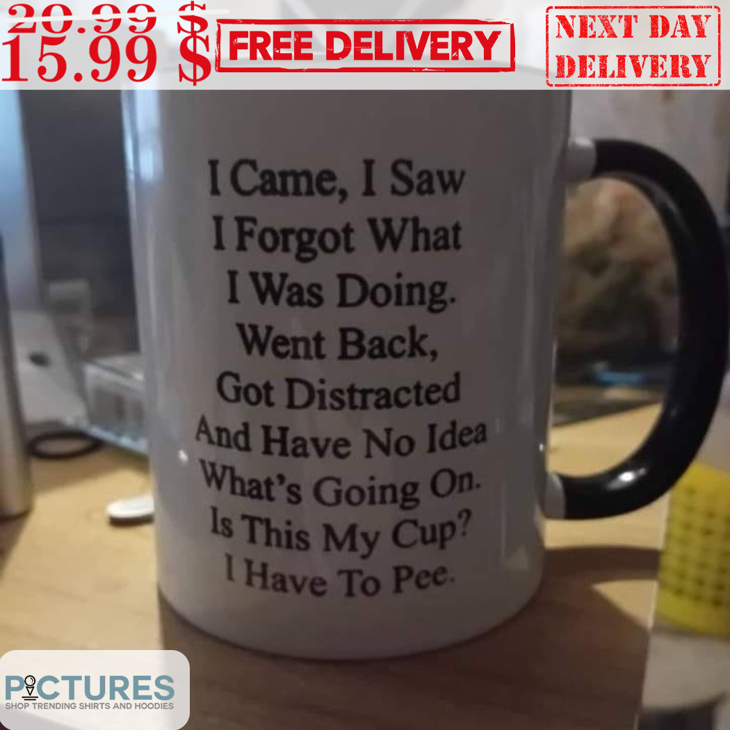 I Came I Saw I Forgot What I Was Doing Mug I Came I Saw I Forgot What I Was Doing Mug