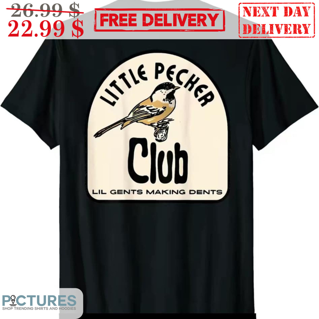 Little Pecker Club Lil Gents Making Dents Shirt