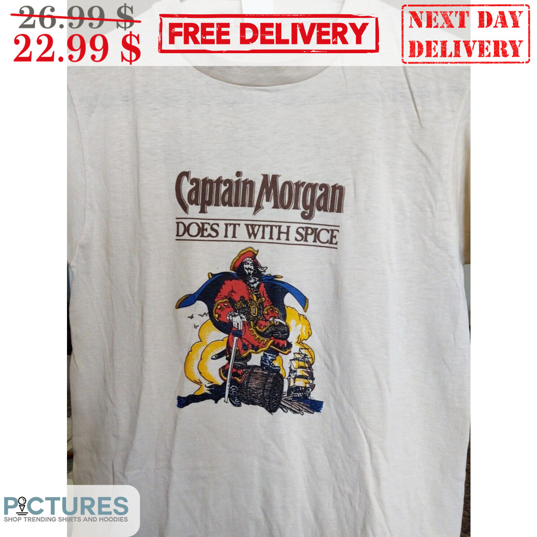 Captain Morgan Does It With Spice 2024 Shirt