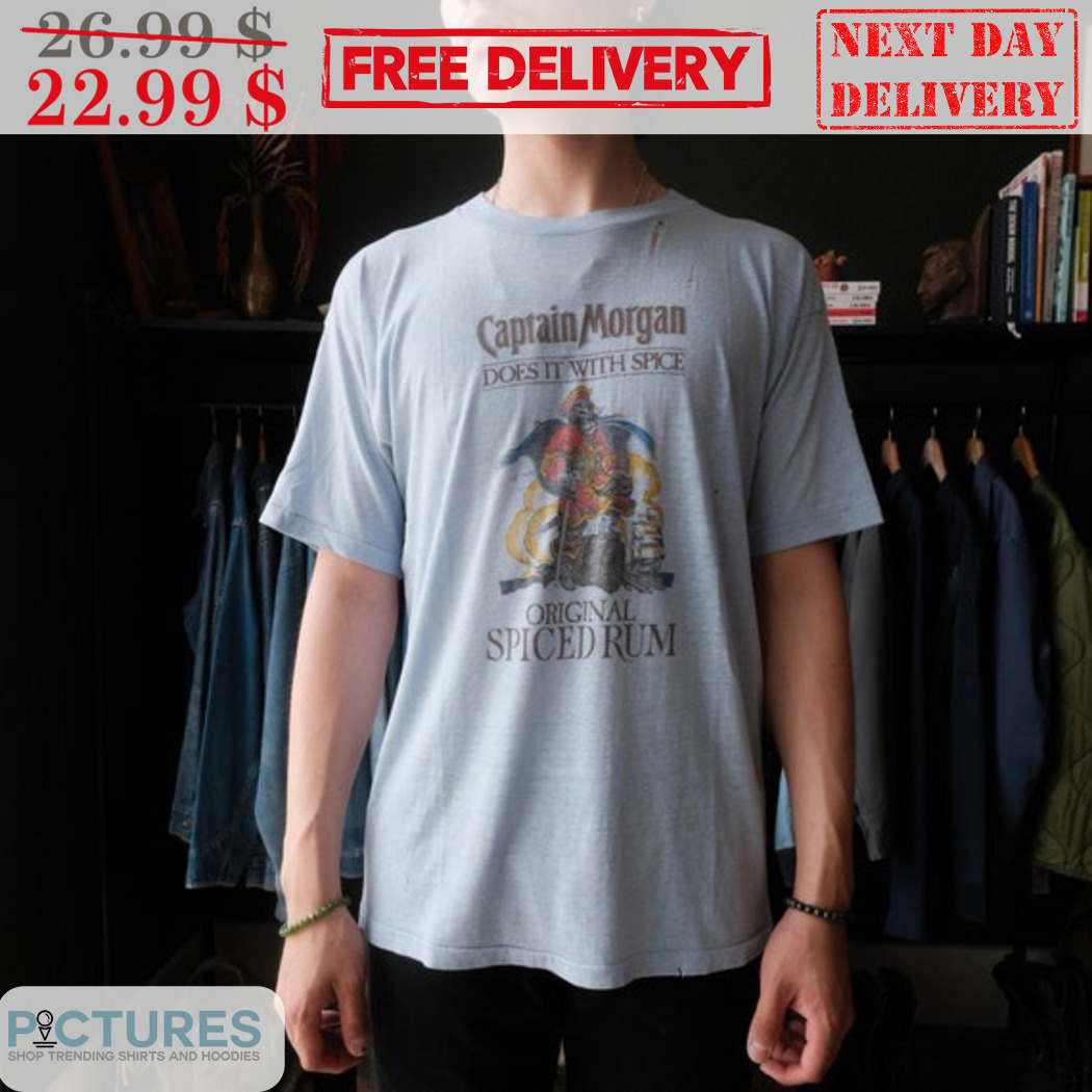Captain Morgan Does It With Spice Original Spiced Rum Shirt