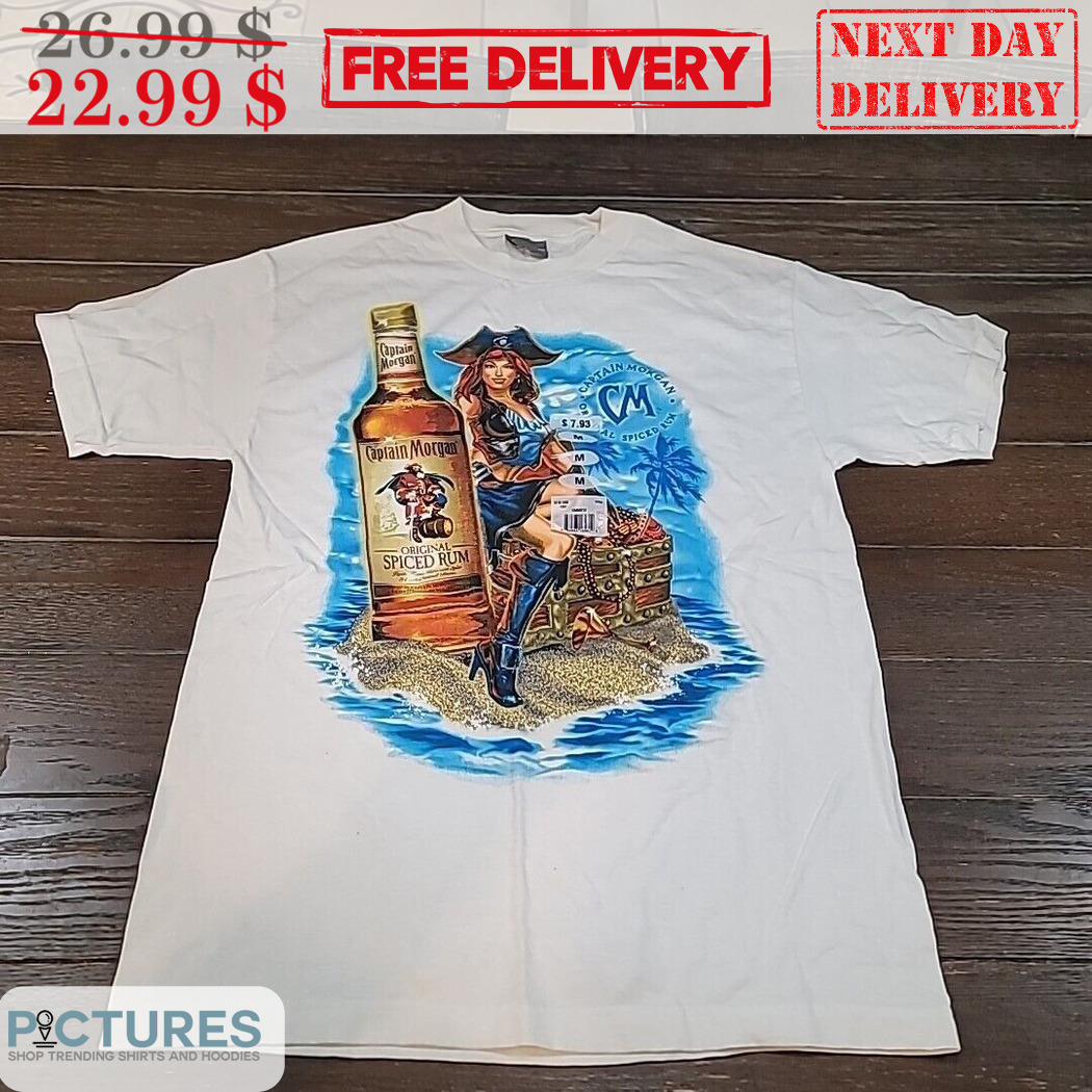 Captain Morgan Girl Spiced Rum Retro 2024 Shirt