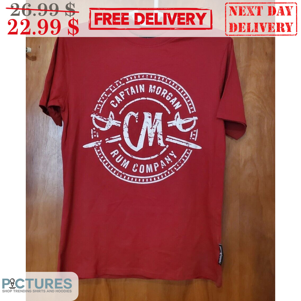 CM Captain Morgan Rum Company Vintage Shirt