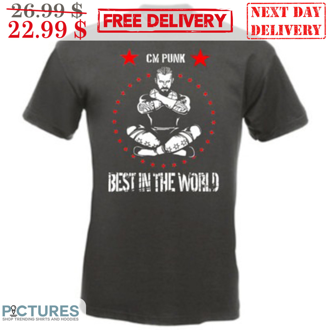 CM Punk Best In The World 2024 Vintage Shirt