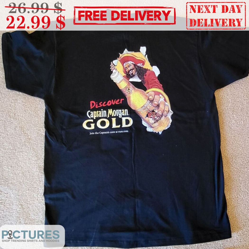 Discover Captain Morgan Gold Shirt