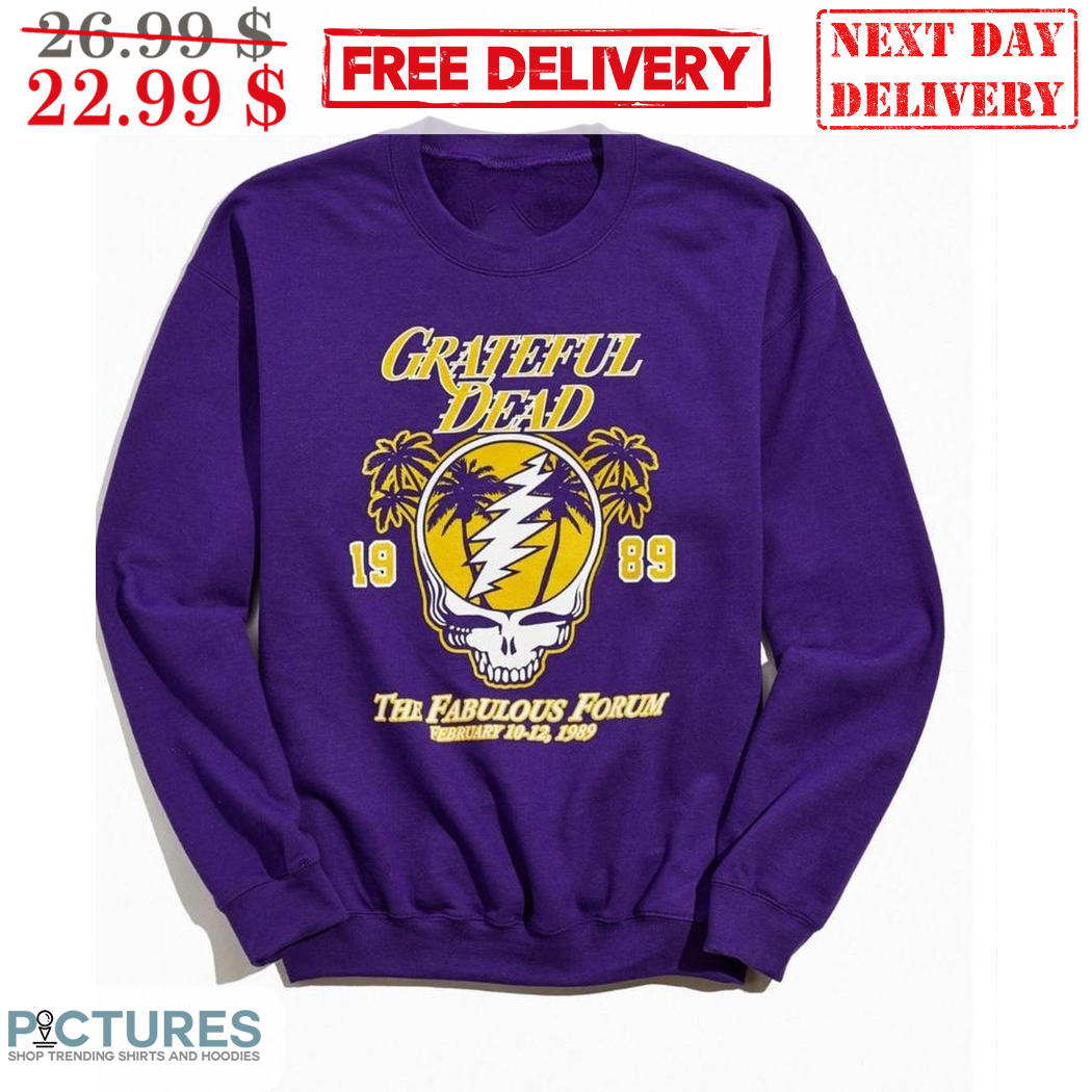 Grateful Dead 1989 The Fabulous Forum Shirt