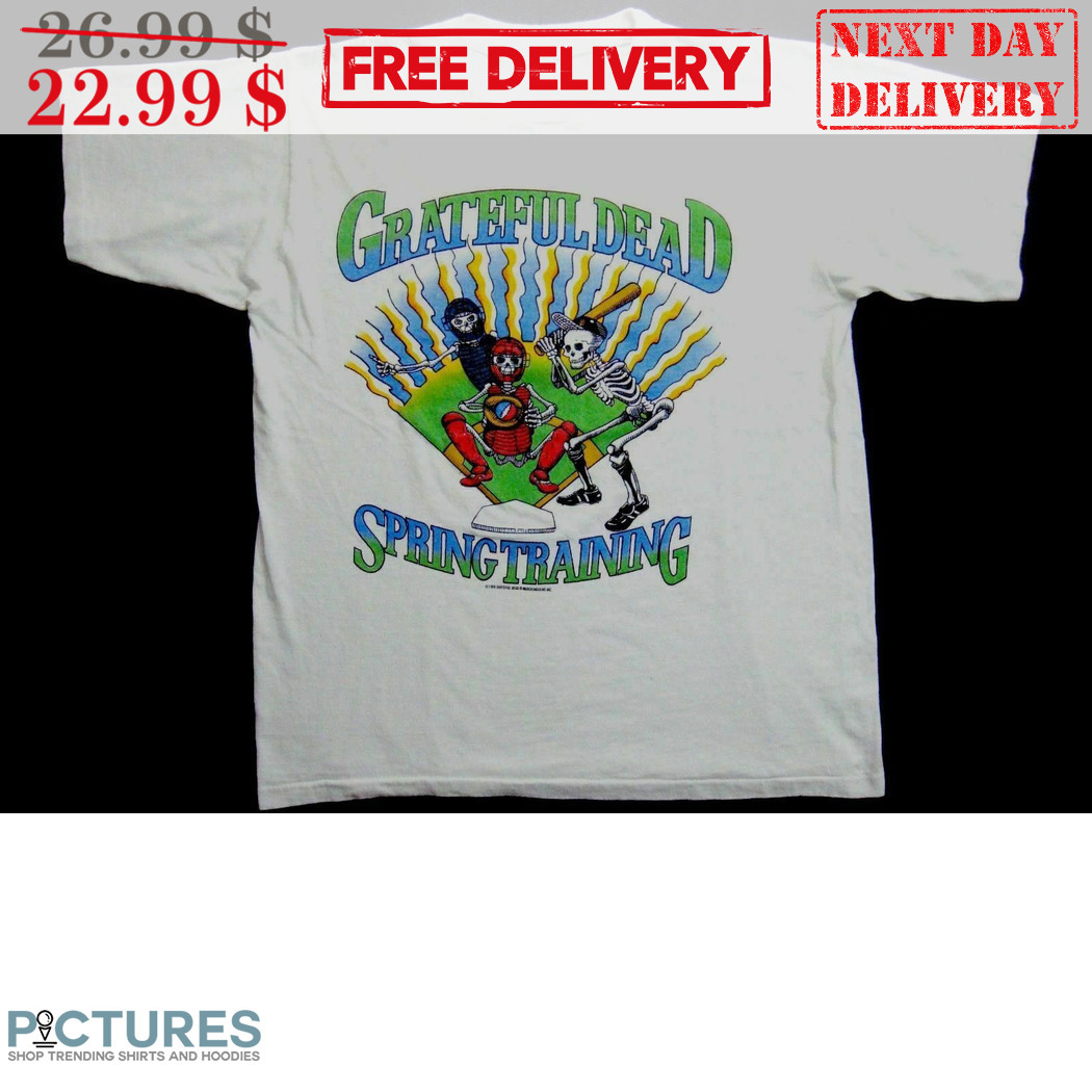 Grateful Dead Spring Training Baseball Vintage Shirt