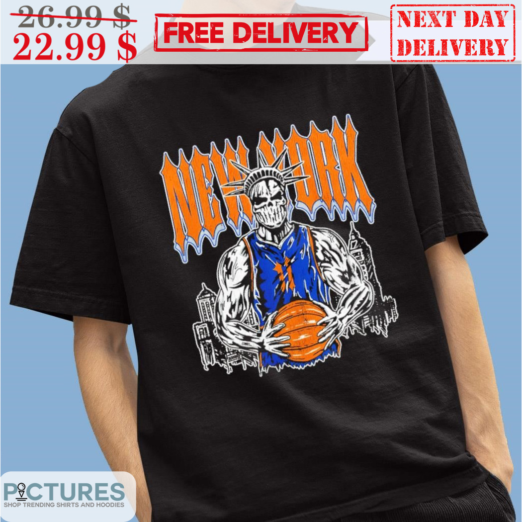Skeleton New York Jalen Brunson New York Knicks 2024 Shirt