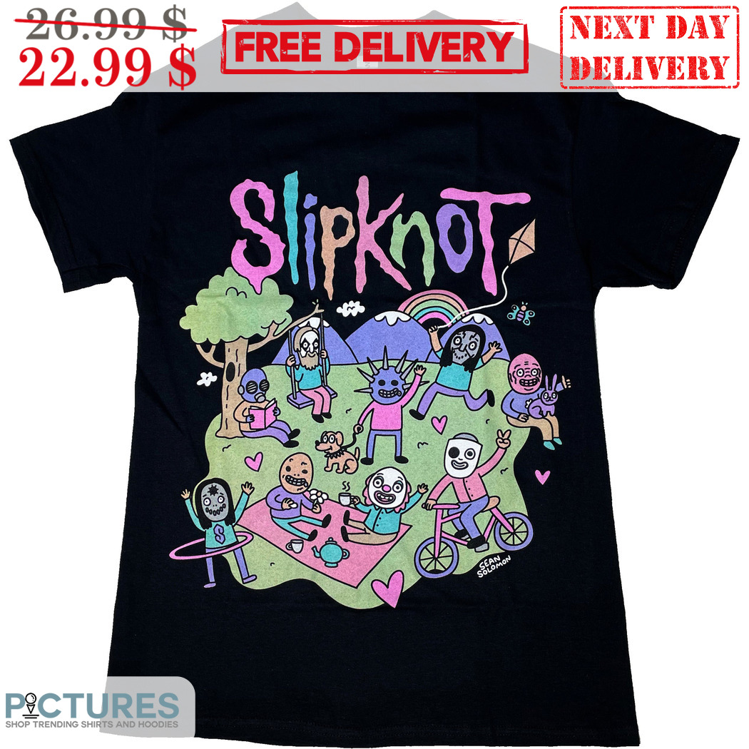 Slipknot Band Park Cute Cartoon Shirt