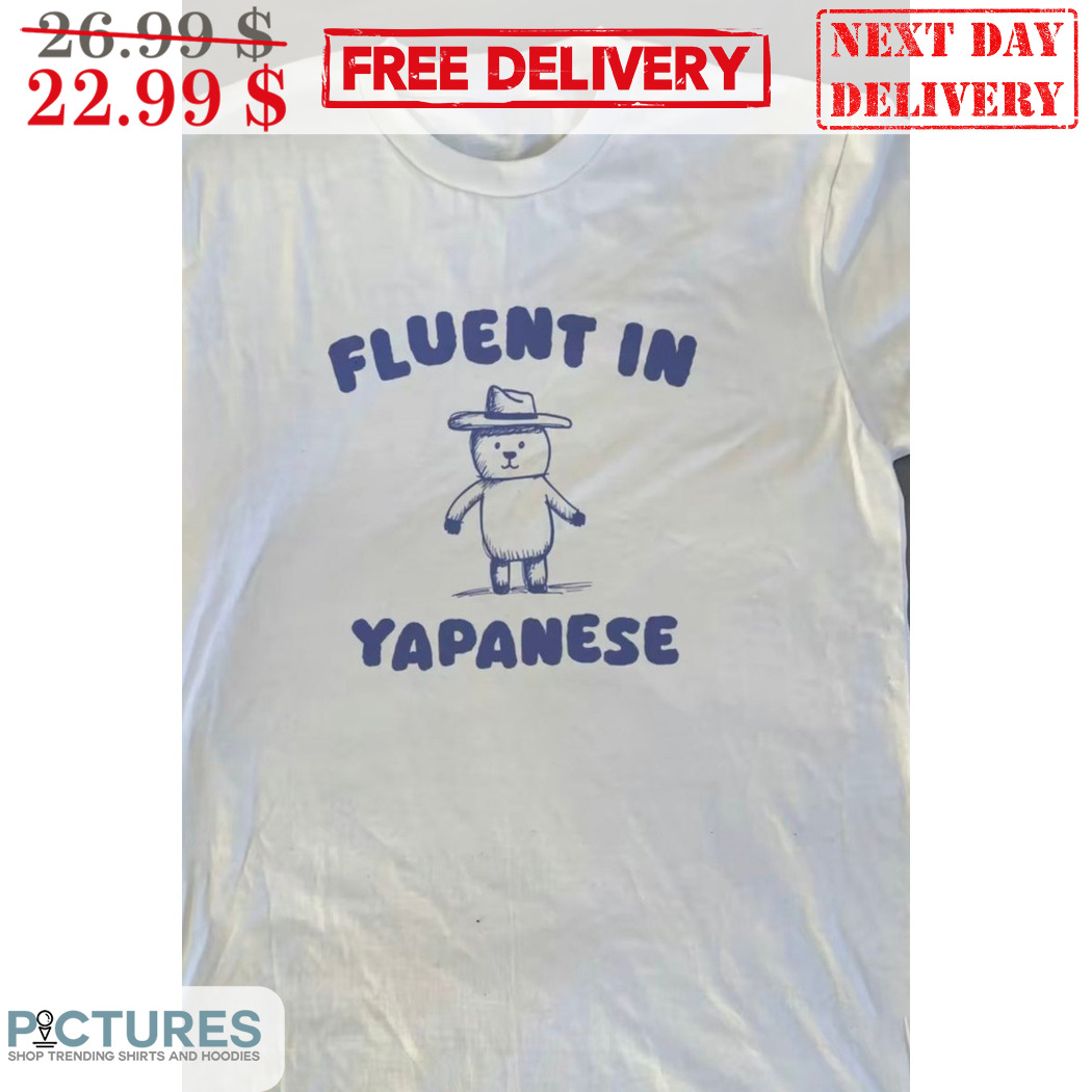 Bear Fluent In Yapanese Shirt