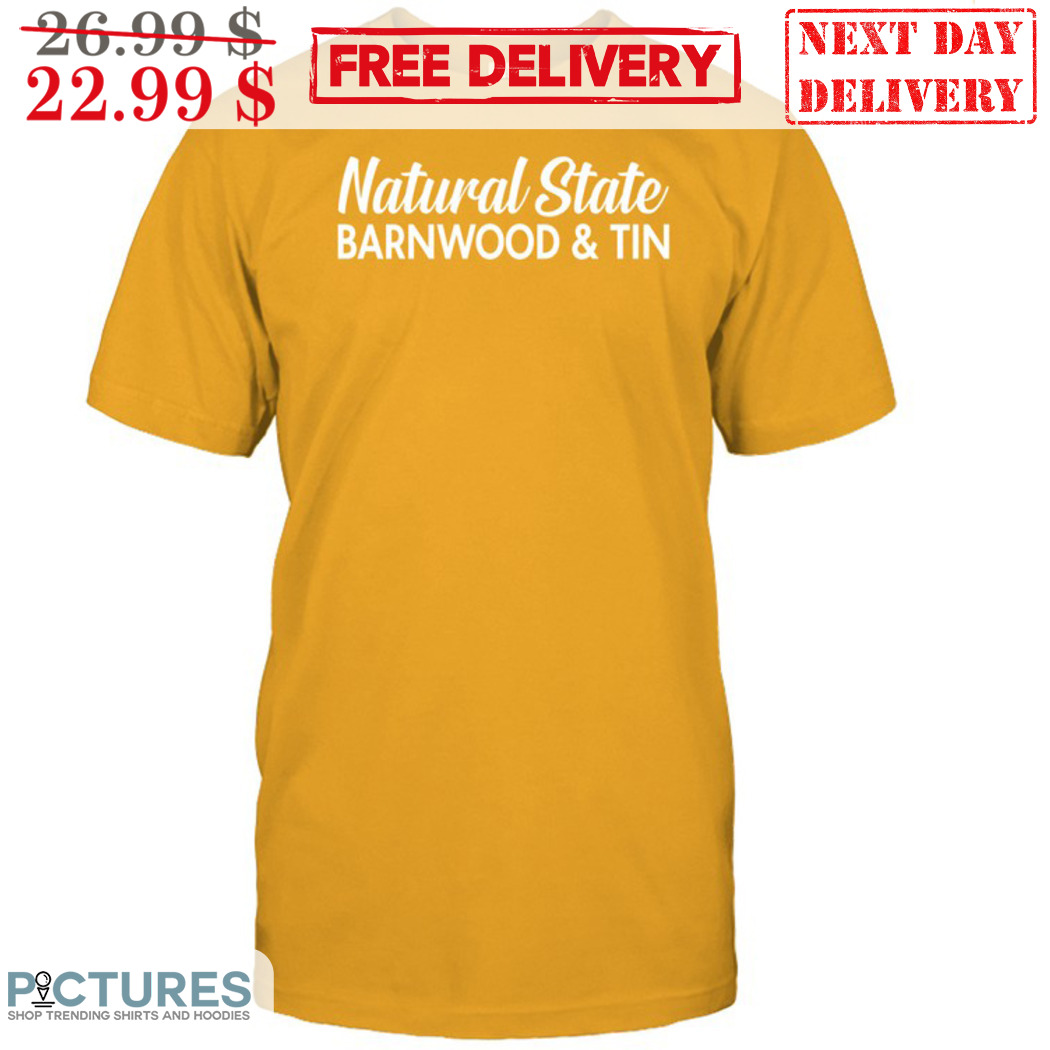 Natural State Barnwood And Tin Shirt