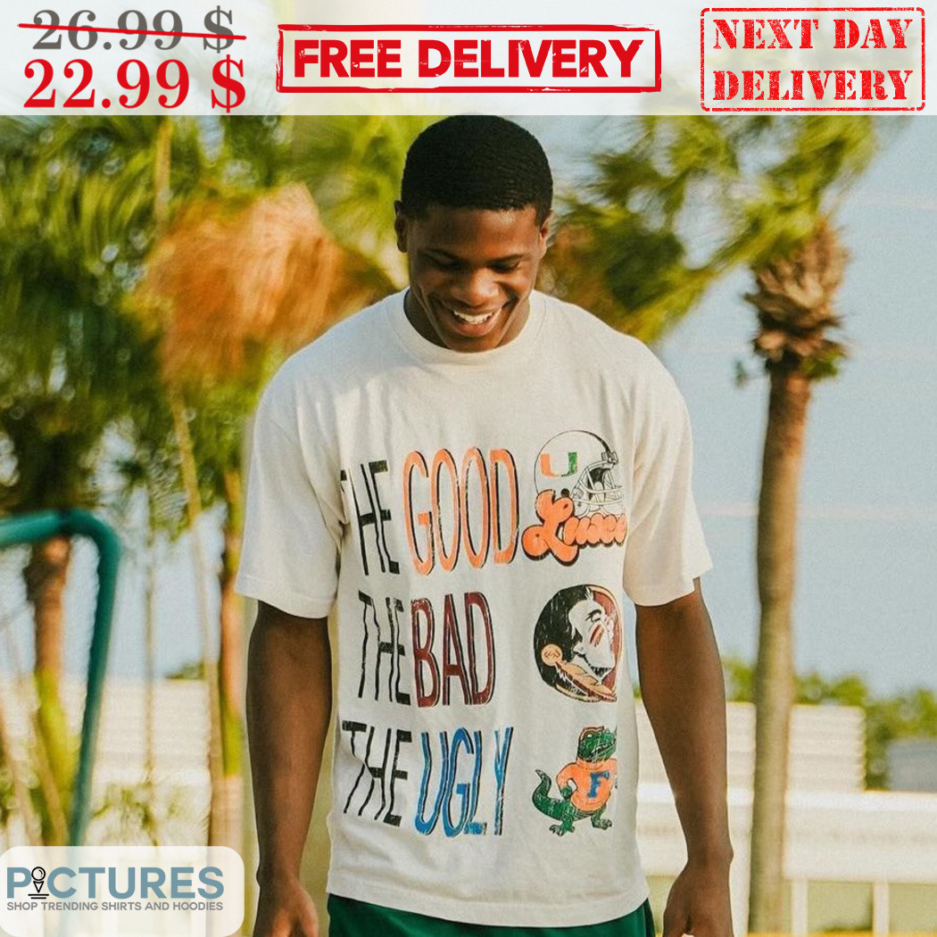 The Good The Bad The Ugly Seminoles Florida Gators Shirt