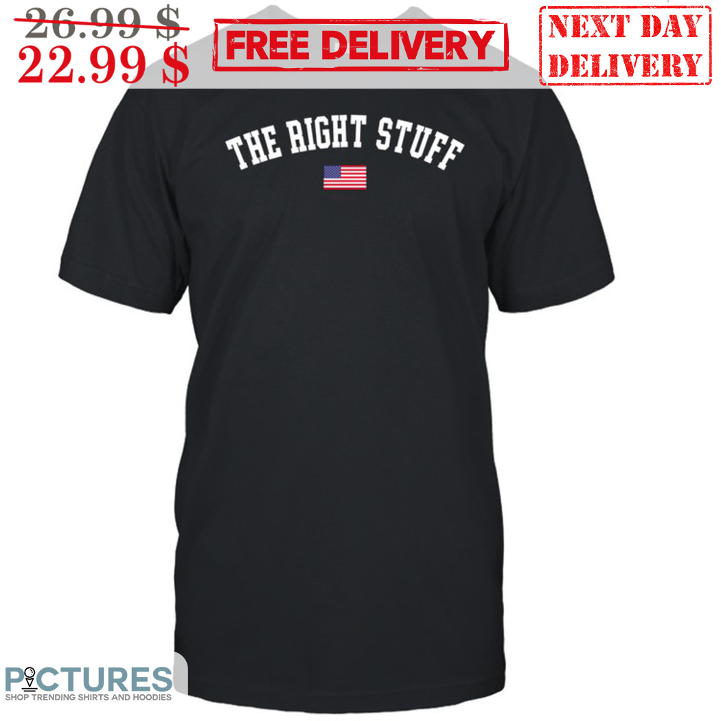 The Right Stuff American Flag Shirt