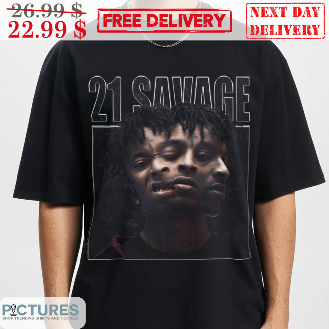 21 Savage Face Blur American Dream 2024 World Tour Shirt