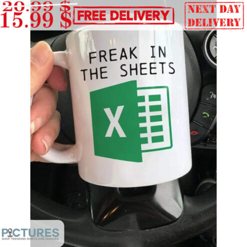 Excel Freak In The Sheets 2024 Mug