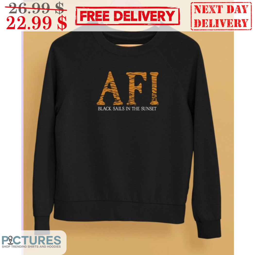 AFI Black Sails In The Sunset 2024 Shirt