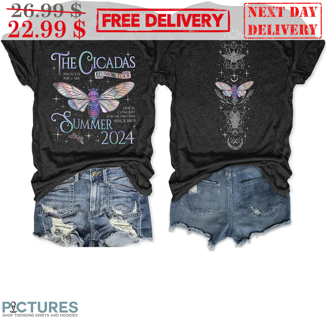 The Cicadas Reunion Tour Summer 2024 Vintage Shirt