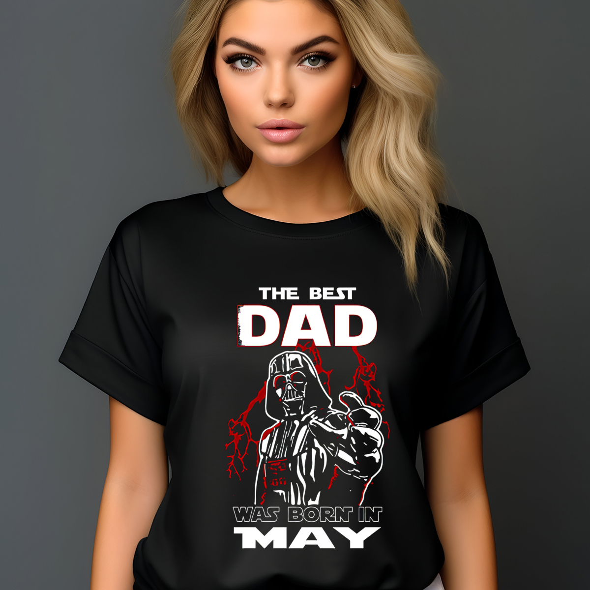 Darth Vader The Best Dad Was Born It May Shirt