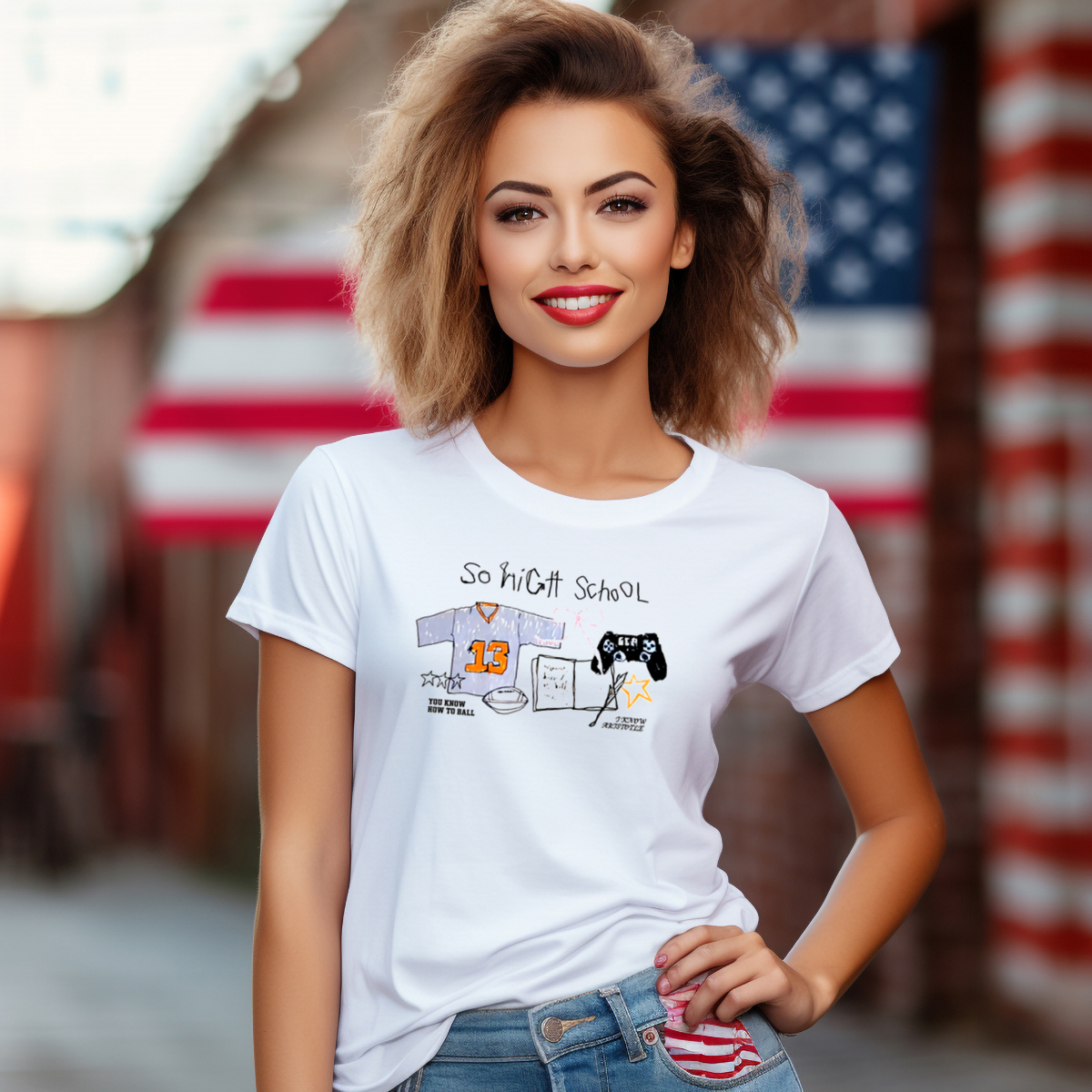 So High School Art Shirt