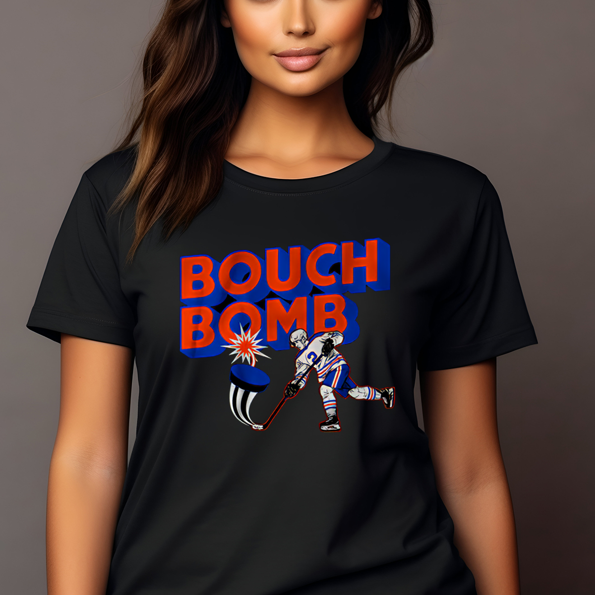 Evan Bouchard Bouch Bomb Edmonton Oilers Hockey 2024 Shirt