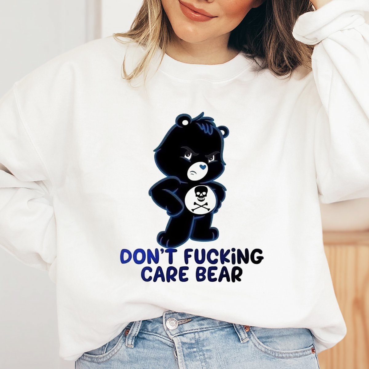 Grumpy Bear Don't Fucking Care Bear Shirt Grumpy Bear Don't Fucking Care Bear Shirt