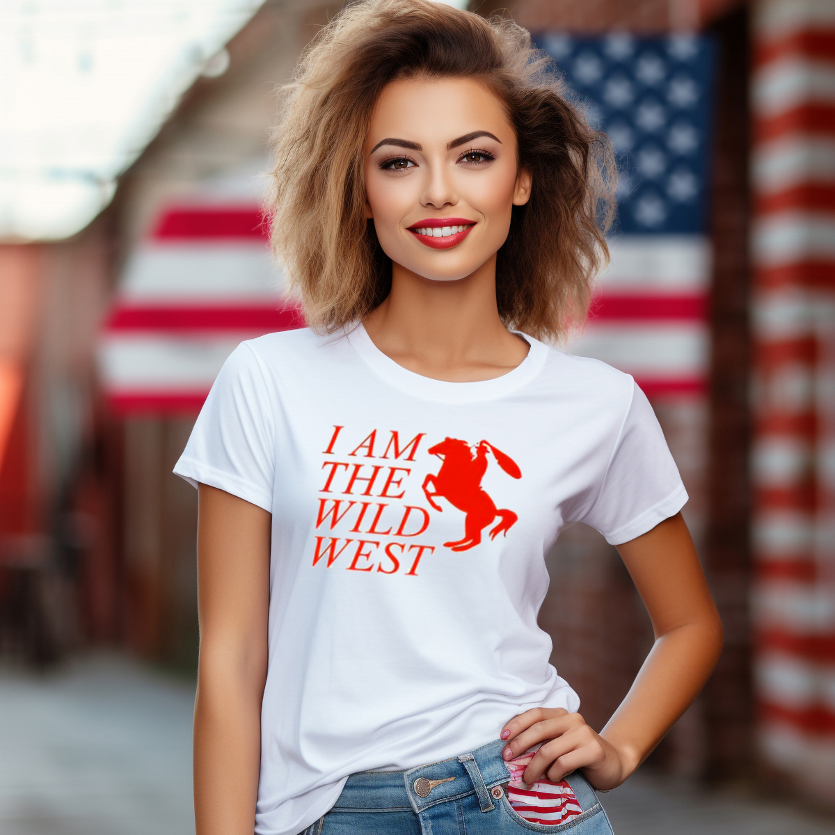 Cowboy I Am The Wild West Shirt